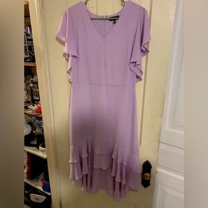 The Limited Lilac Midi Dress